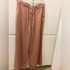 Hudson Jeans Copper Drawstring Pants Wild Leg MSRP$195